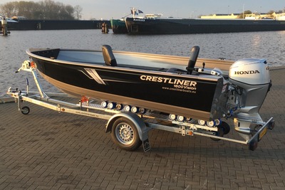  Crestliner 1600 Vision Tiller set